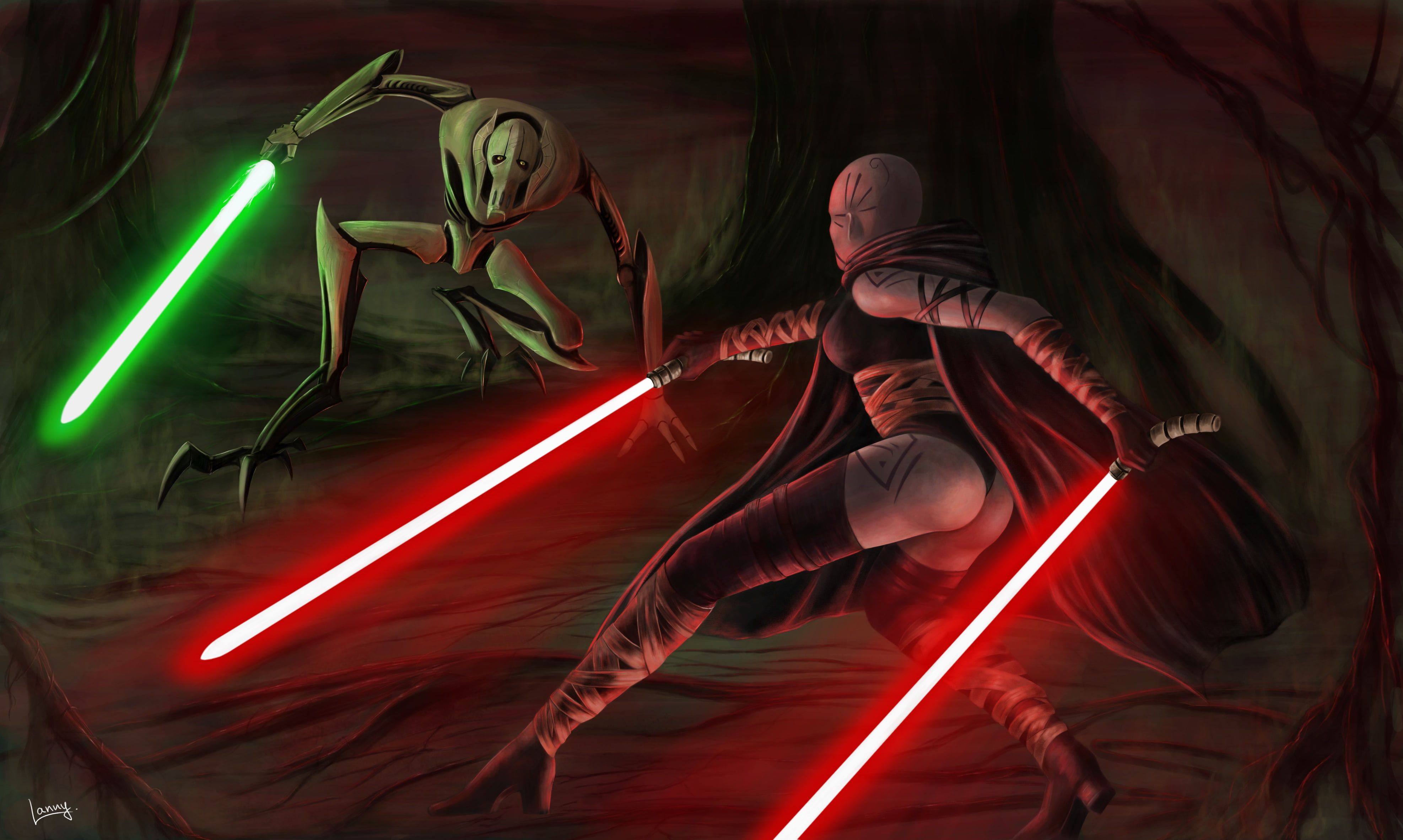 ventress vs General Grievous