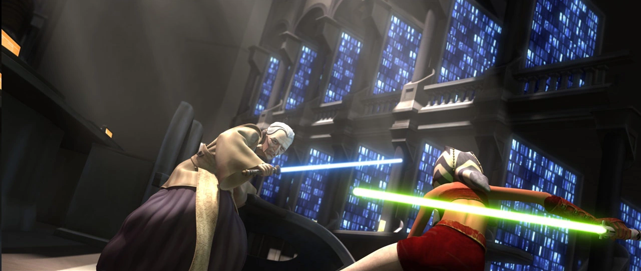 Ashoka Tano vs Cato Parasitti