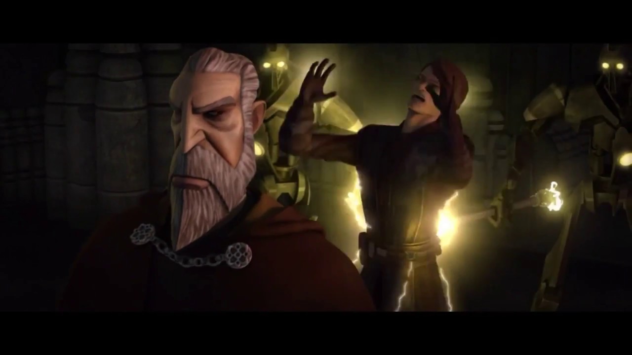 Anakin vs Dooku and Bodyguards