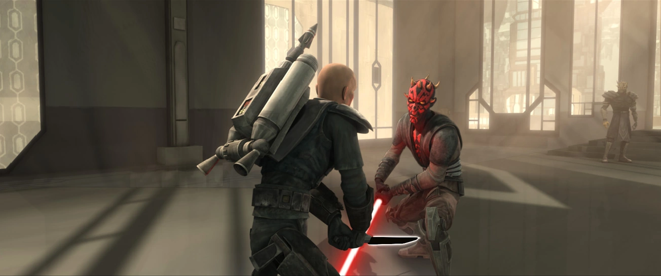 pre vizsla vs Darth Maul