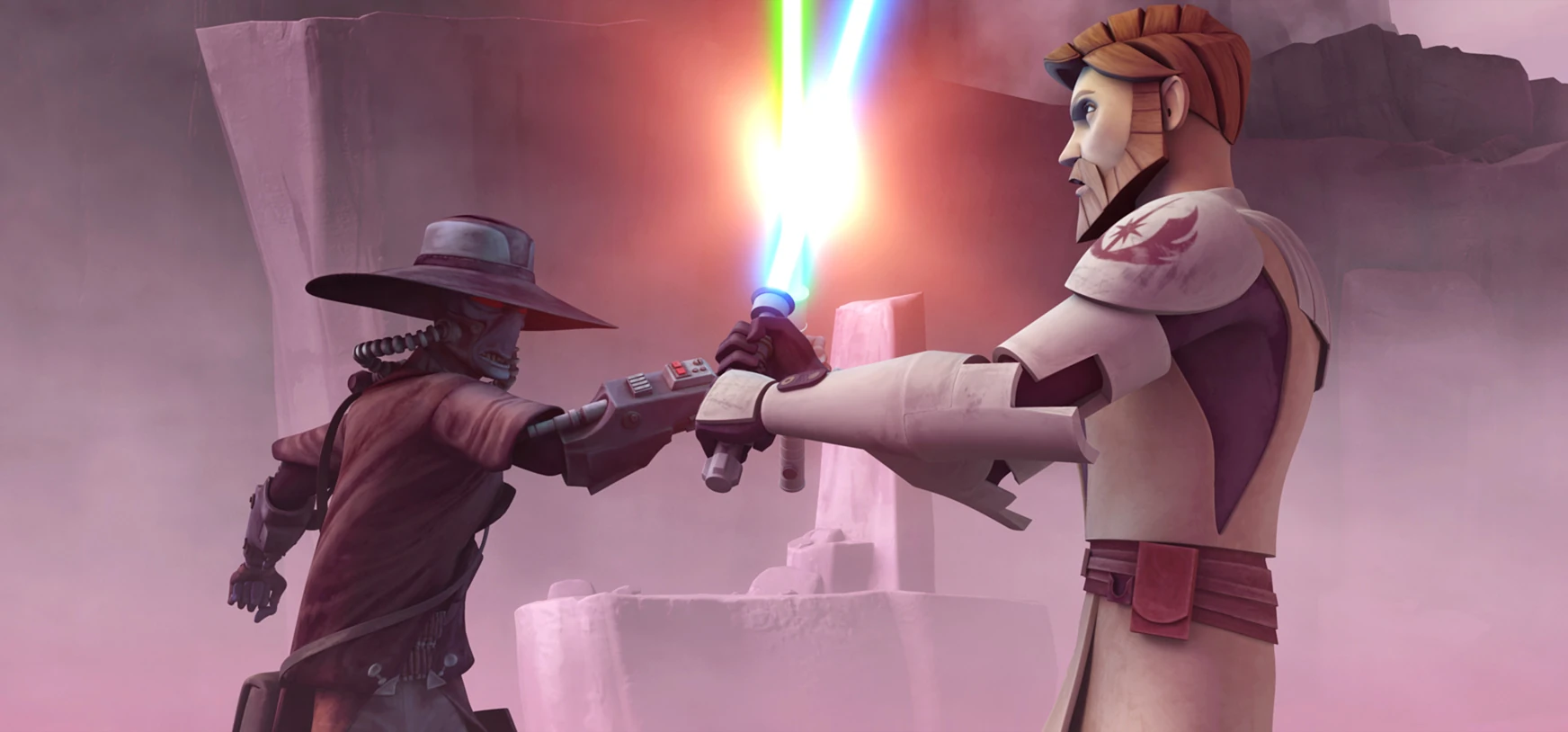 quinlan, obi-Wan vs Cad Bane