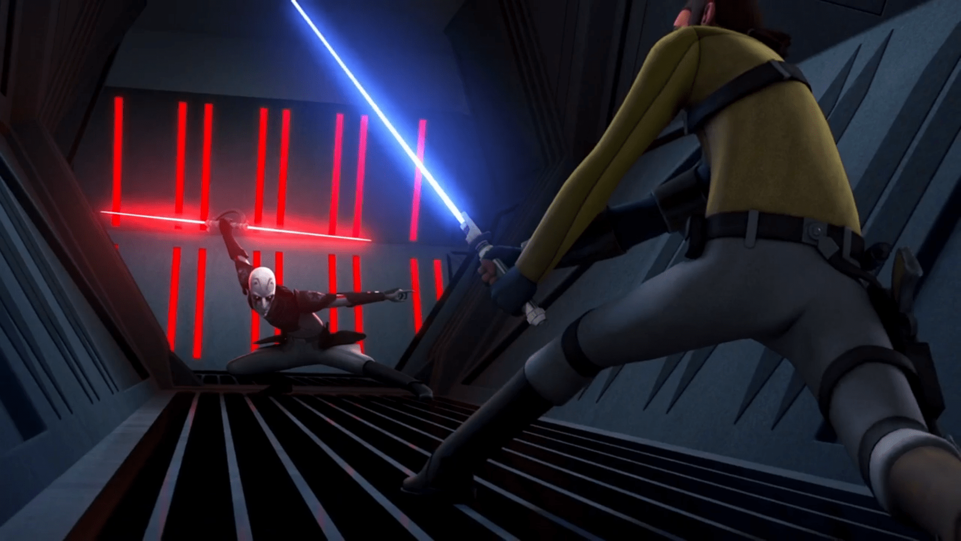Kanan, Ezra vs inquisitor (1st)