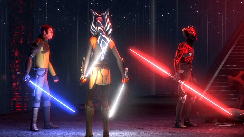 Kanan, Ashoka vs Maul