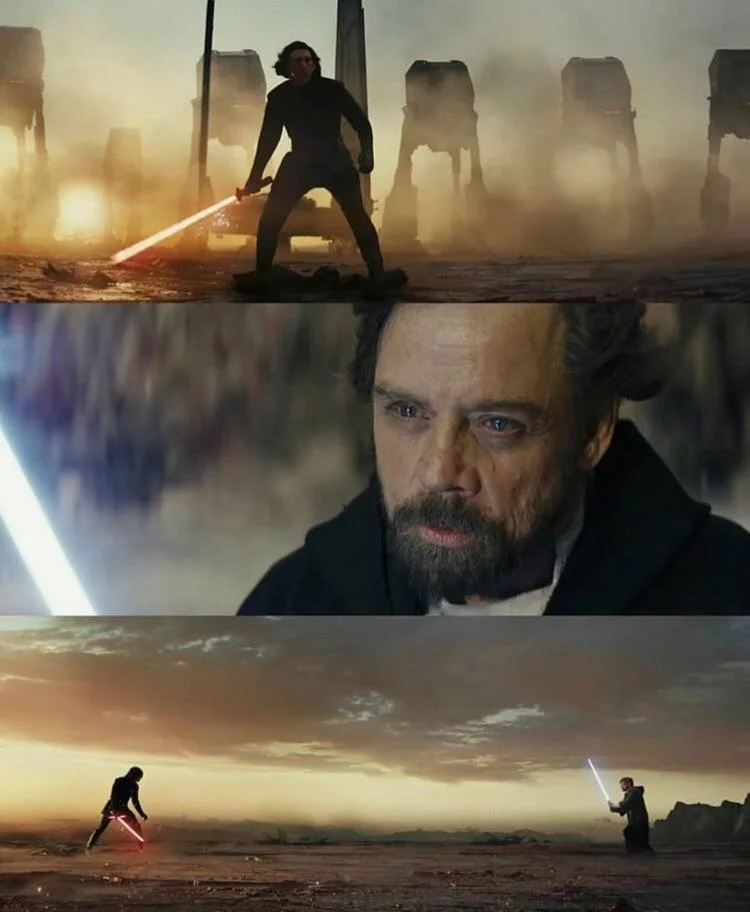 Luke vs Kylo
